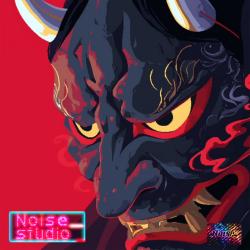 Black Hannya - Single. Передняя обложка. Нажмите, чтобы увеличить.