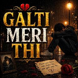 GALTI MERI THI - Single. Передняя обложка. Нажмите, чтобы увеличить.