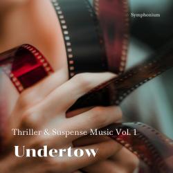 Thriller & Suspense Music, Vol. 1: Undertow. Передняя обложка. Нажмите, чтобы увеличить.