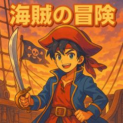 海賊の冒険. Передняя обложка. Нажмите, чтобы увеличить.