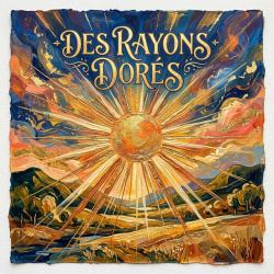 Des Rayons Dorés - EP. Передняя обложка. Нажмите, чтобы увеличить.