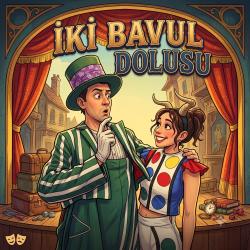İki Bavul Dolusu - Oyun Müzikleri BBŞT. Передняя обложка. Нажмите, чтобы увеличить.