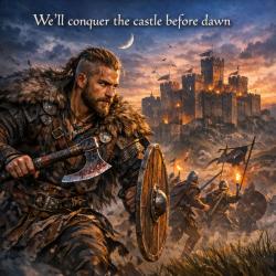 We'll conquer the castle before dawn. Передняя обложка. Нажмите, чтобы увеличить. We'll conquer the castle before dawn. Передняя обложка. Нажмите, чтобы увеличить.