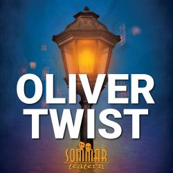 Oliver Twist 2026 års sommarmusikal från Sommarteatern. Передняя обложка. Нажмите, чтобы увеличить.