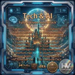 Tech & Ai Future Vision Soundtrack. Передняя обложка. Нажмите, чтобы увеличить. Tech & Ai Future Vision Soundtrack. Передняя обложка. Нажмите, чтобы увеличить.
