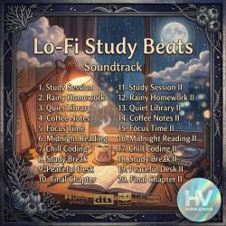 Lo-Fi Study Beats Soundtrack. Передняя обложка. Нажмите, чтобы увеличить. Lo-Fi Study Beats Soundtrack. Передняя обложка. Нажмите, чтобы увеличить.