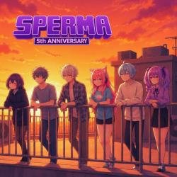 SPERMA 5th Anniversary. Передняя обложка. Нажмите, чтобы увеличить. SPERMA 5th Anniversary. Передняя обложка. Нажмите, чтобы увеличить.