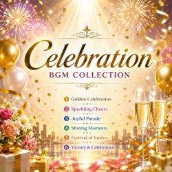 Celebration BGM Collection - EP. Передняя обложка. Нажмите, чтобы увеличить. Celebration BGM Collection - EP. Передняя обложка. Нажмите, чтобы увеличить.