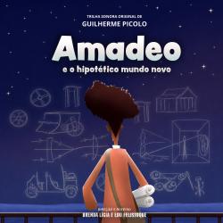Amadeo e o Hipotético Mundo Novo. Передняя обложка. Нажмите, чтобы увеличить.