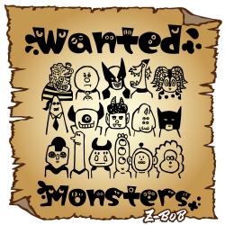 Wanted Monsters. Передняя обложка. Нажмите, чтобы увеличить. Wanted Monsters. Передняя обложка. Нажмите, чтобы увеличить.