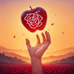 L'amour Trempé - EP. Передняя обложка. Нажмите, чтобы увеличить.