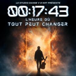 00:17:43, L'heure où tout peut changer... - EP. Передняя обложка. Нажмите, чтобы увеличить.