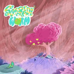 Scaredy Worm Bande Originale du Dessin Animé. Передняя обложка. Нажмите, чтобы увеличить.