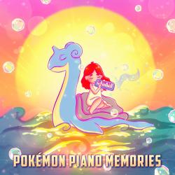 Pokémon: Piano Memories. Передняя обложка. Нажмите, чтобы увеличить.