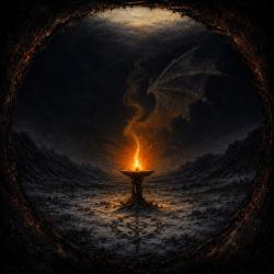 Volume II — The Last Flame. Передняя обложка. Нажмите, чтобы увеличить.