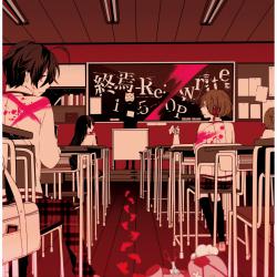 終焉-Re:write-. Передняя обложка. Нажмите, чтобы увеличить. 終焉-Re:write-. Передняя обложка. Нажмите, чтобы увеличить.