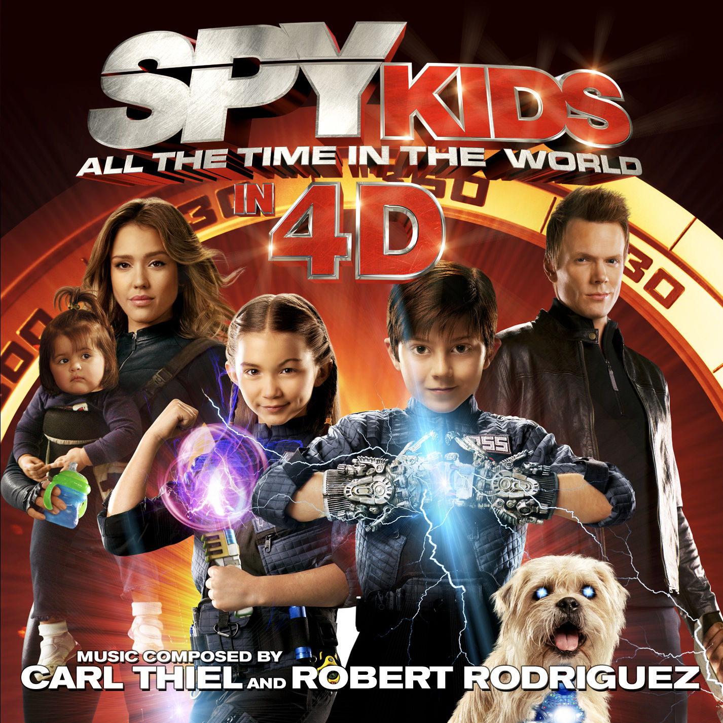 Дети шпионов 4D музыка из фильма | Spy Kids: All the Time in the World