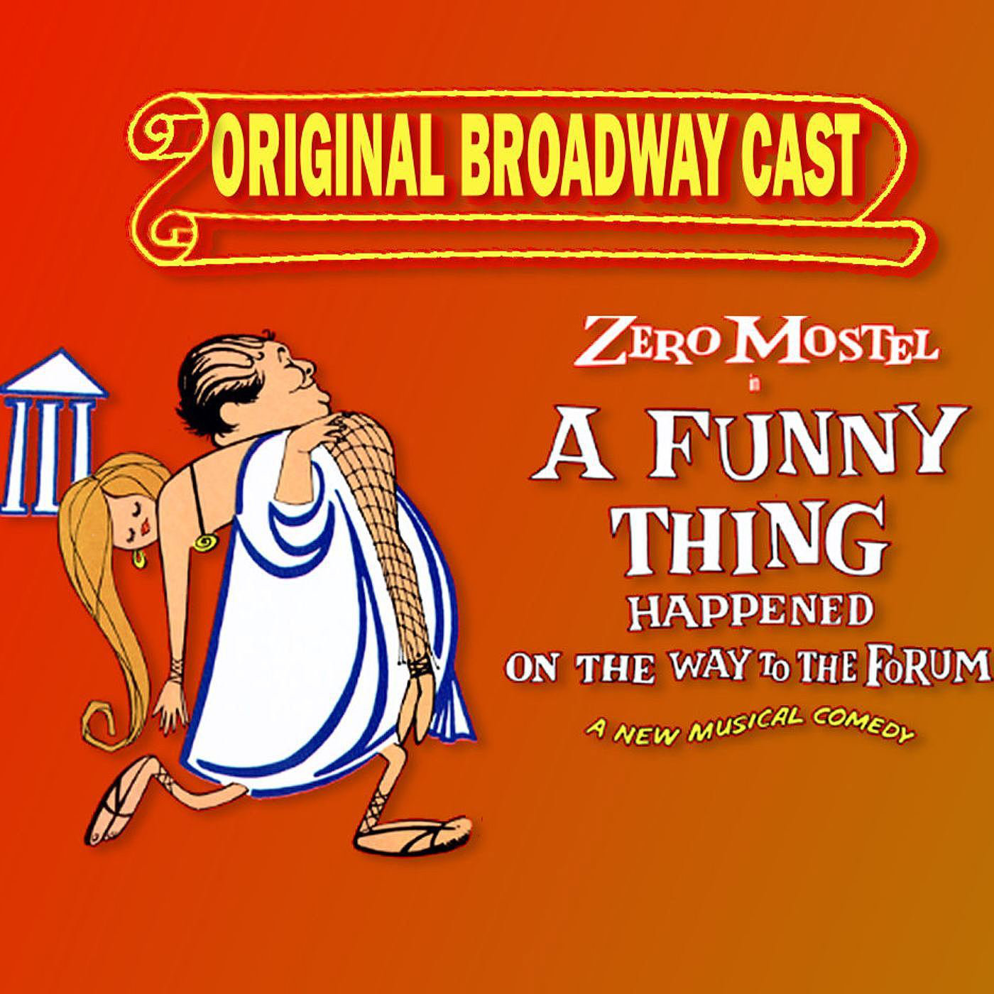 A Funny Thing Happened On the Way to the Forum Original Broadway Cast
