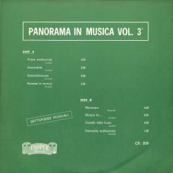 Panorama in musica Vol.3°. Передняя обложка. Нажмите, чтобы увеличить. Panorama in musica Vol.3°. Передняя обложка. Нажмите, чтобы увеличить.