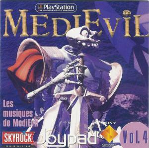 Joypad CD Vol.4 - Medievil. Передняя обложка. Нажмите, чтобы увеличить.