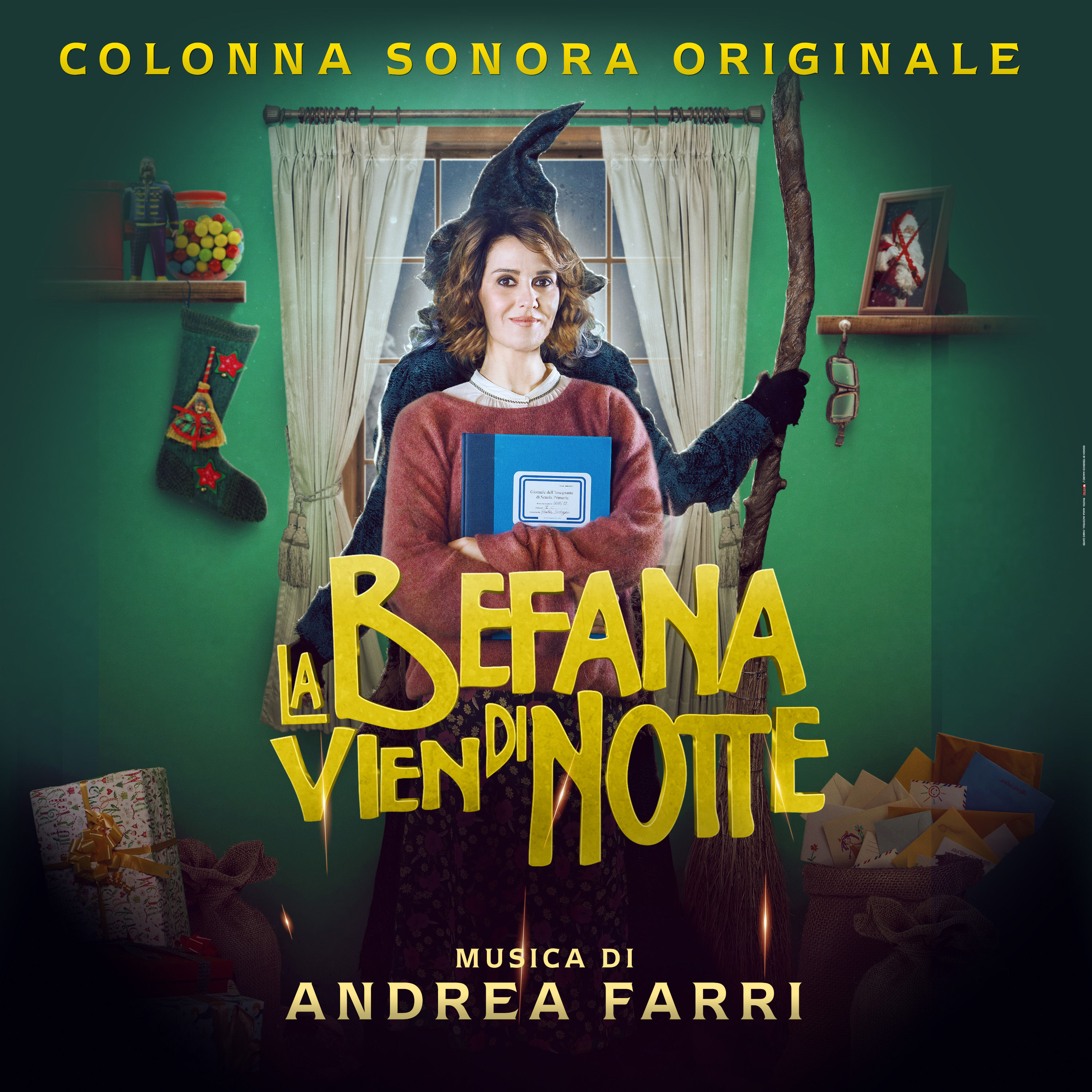 La Befana vien di notte Colonna sonora originale Передняя обложка. 