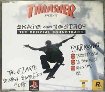 Thrasher Presents: Skate and Destroy The Official Soundtrack. Case Front. Нажмите, чтобы увеличить. Thrasher Presents: Skate and Destroy The Official Soundtrack. Case Front. Нажмите, чтобы увеличить.