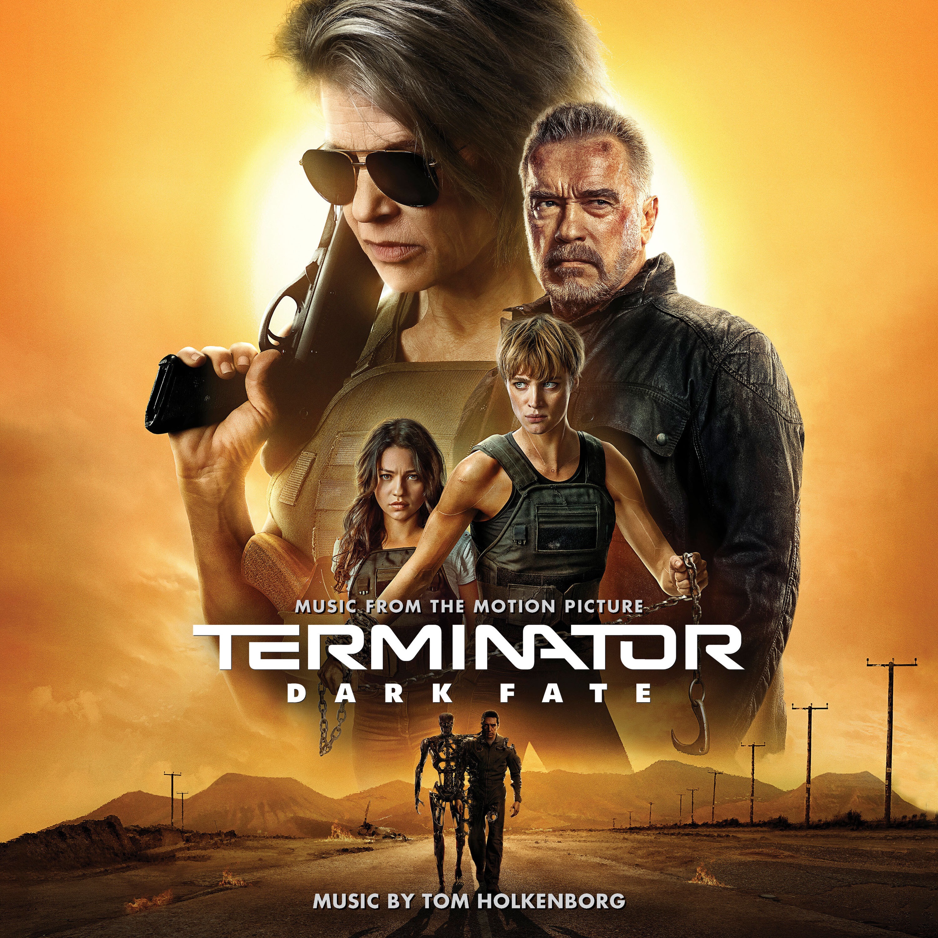 Terminator dark fate купить. Терминатор. Тёмные судьбы Terminator. Dark Fate (2019). Terminator Dark Fate Tom Holkenborg 2019. Терминатор тёмные судьбы обложка. Терминатор темные судьбы 2019 обложка.