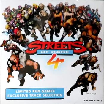 Streets of Rage 4 Limited Run Games Exclusive Track Selection. Front (small). Нажмите, чтобы увеличить.