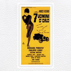 Sette Uomini D'Oro Original Motion Picture Soundtrack. Передняя обложка. Нажмите, чтобы увеличить. Sette Uomini D'Oro Original Motion Picture Soundtrack. Передняя обложка. Нажмите, чтобы увеличить.