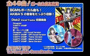 AKIBA’S TRIP 1ST COMPLETE SOUNDTRACKS. Комплектация . Нажмите, чтобы увеличить. AKIBA’S TRIP 1ST COMPLETE SOUNDTRACKS. Комплектация . Нажмите, чтобы увеличить.