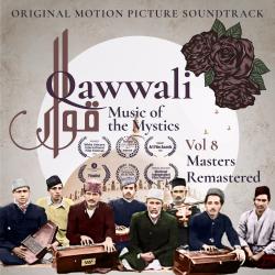 Qawwali Music of the Mystics, Vol. 8: Masters Remastered Original Motion Picture Soundtrack. Передняя обложка. Нажмите, чтобы увеличить.