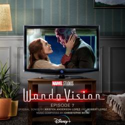 WandaVision: Episode 7 Original Soundtrack. Передняя обложка. Нажмите, чтобы увеличить.