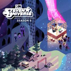 Steven Universe: Season 5 Original Television Score. Передняя обложка. Нажмите, чтобы увеличить.