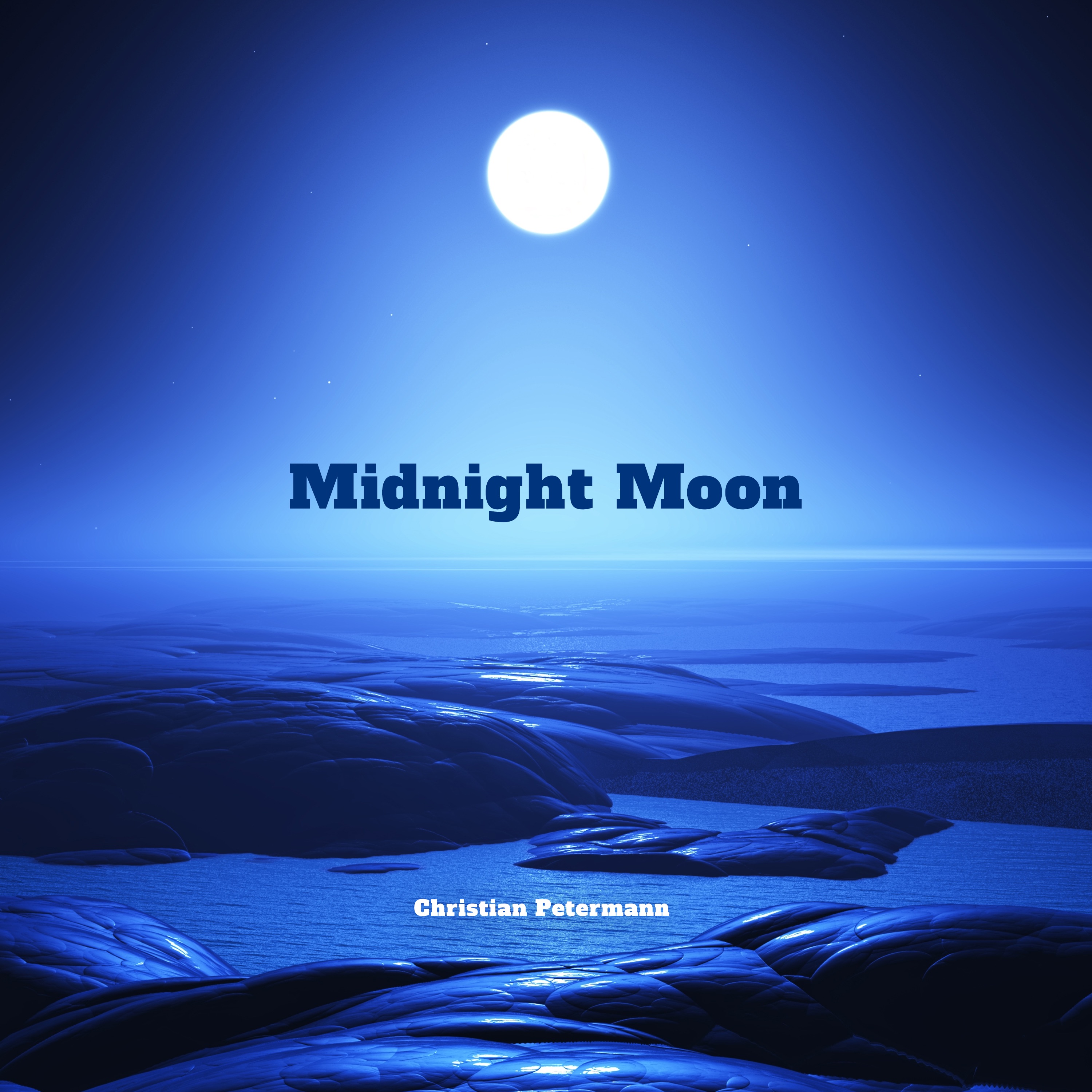 полночная луна. Midnight moon. Midnight moon. Midnight moon. арт картинки на рабочий стол.