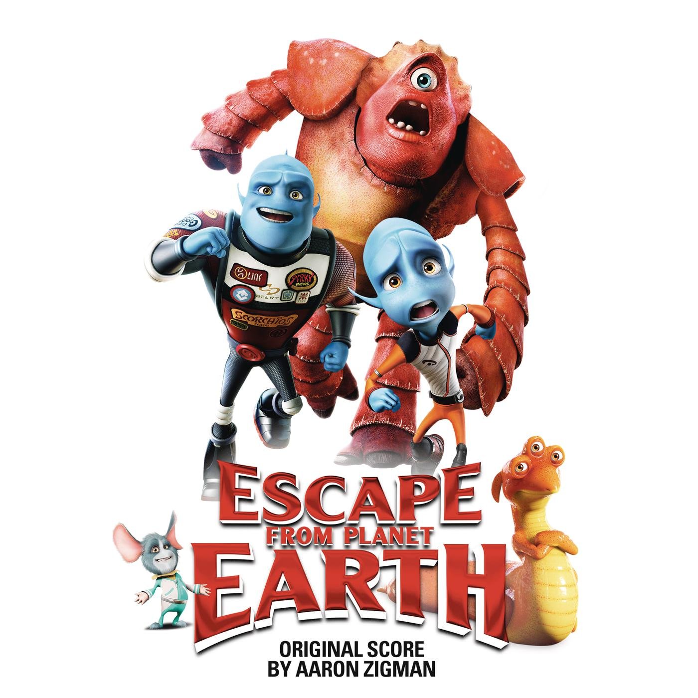 Escape from Planet Earth Original Score Лицевая сторона. 