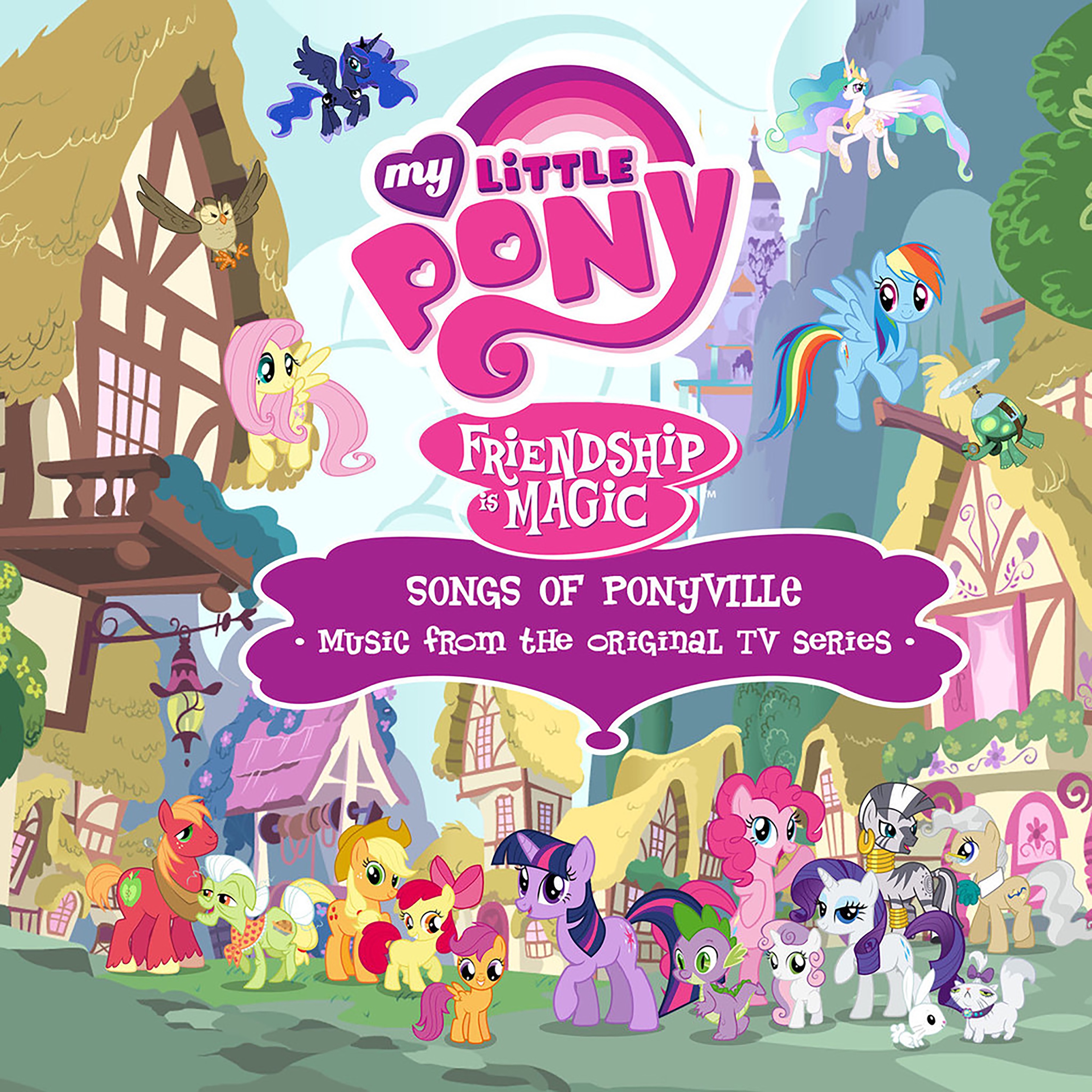 Pony слушать. Понивилль. My little Pony Дружба. My little Pony Ponyville. My little Pony Friendship is Magic.