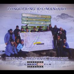 Conquering Kilimanjaro Original Motion Picture Soundtrack. Передняя обложка. Нажмите, чтобы увеличить. Conquering Kilimanjaro Original Motion Picture Soundtrack. Передняя обложка. Нажмите, чтобы увеличить.
