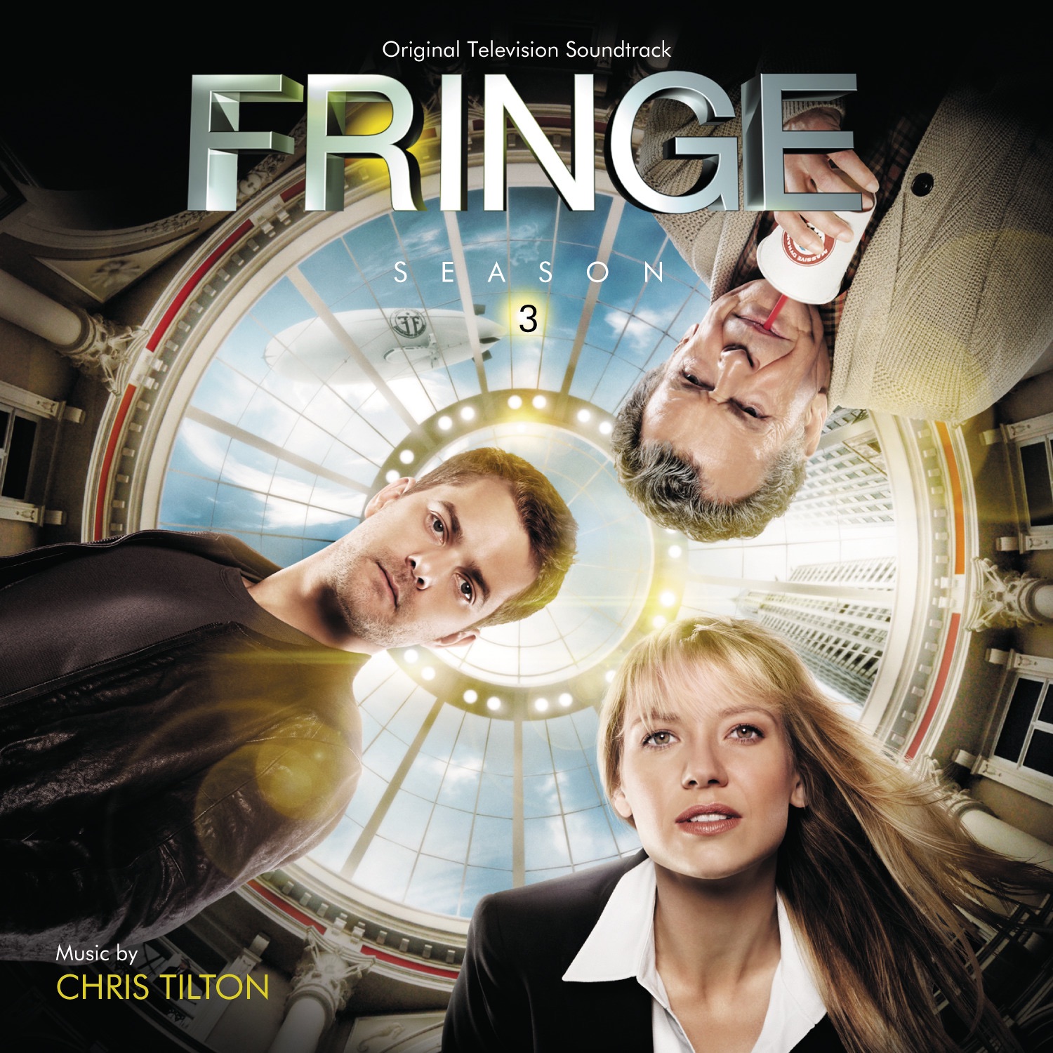 Грань саундтрек. Chris Tilton. Грань, 2008г. Обложка. Fringe Soundtrack.