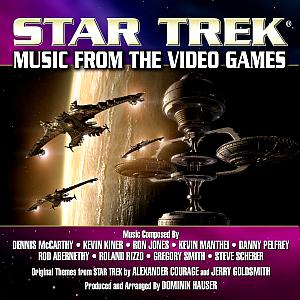 STAR TREK: MUSIC FROM THE VIDEO GAMES. Лицевая сторона. Нажмите, чтобы увеличить.