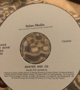 The SpongeBob SquarePants Movie (Game Soundtrack). Disc. Нажмите, чтобы увеличить.