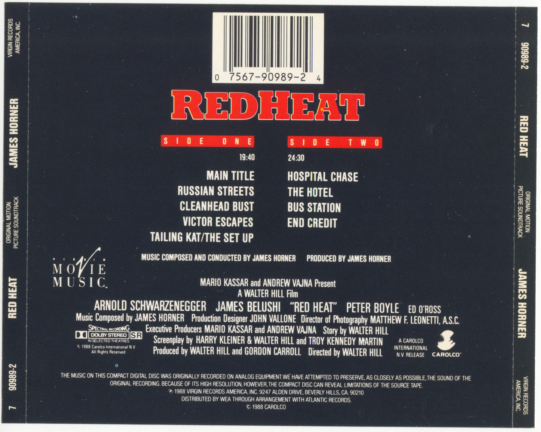 Reds soundtrack