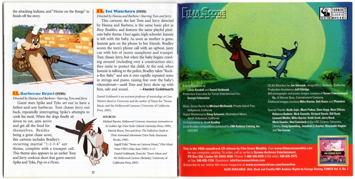 Tom and Jerry & Tex Avery Too! — Volume 1: The 1950s (Original