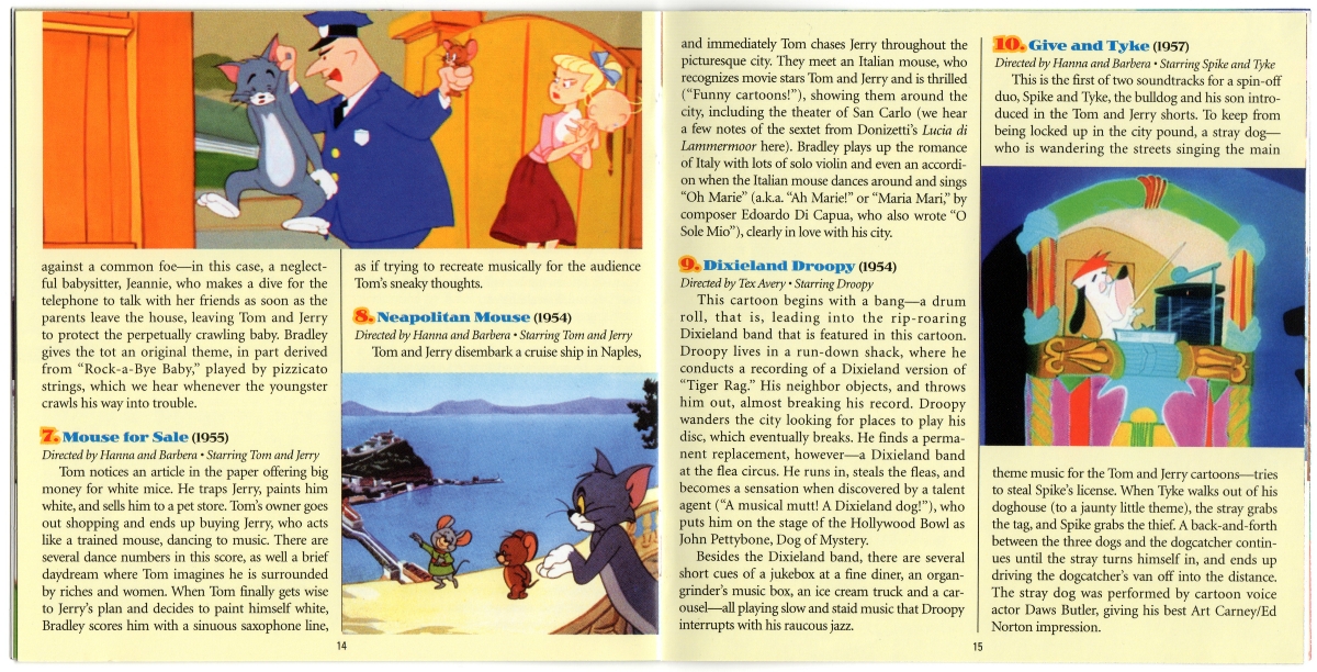 Tom and Jerry & Tex Avery Too! — Volume 1: The 1950s (Original