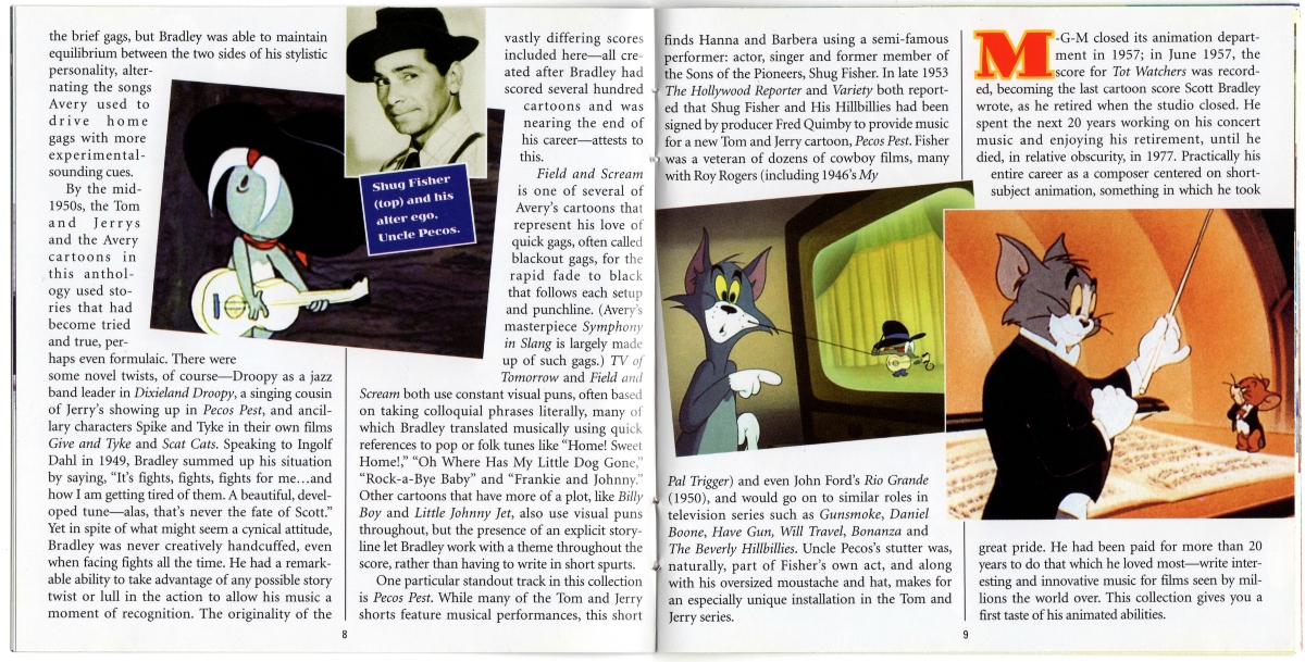 Tom and Jerry & Tex Avery Too! — Volume 1: The 1950s (Original