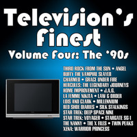 Television's Finest Vol. 4: The Nineties. Передняя обложка. Нажмите, чтобы увеличить.