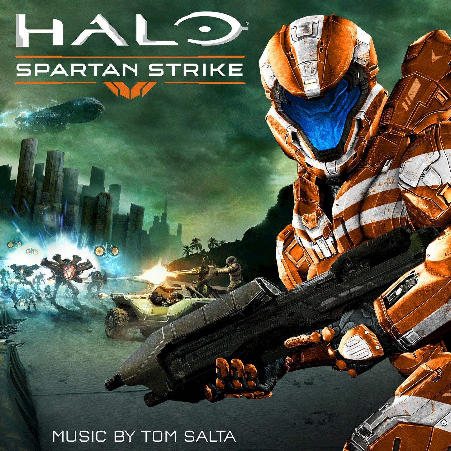 Halo spartan assault. Halo Spartan Assault обложка. Halo: Spartan Strike. Tom Salta. Halo OST.