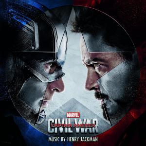 Captain America: Civil War Original Motion Picture Soundtrack. Лицевая сторона . Нажмите, чтобы увеличить.