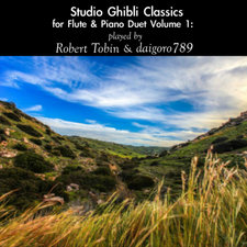 Studio Ghibli Classics for Flute and Piano Duet Volume 1. Передняя обложка. Нажмите, чтобы увеличить.