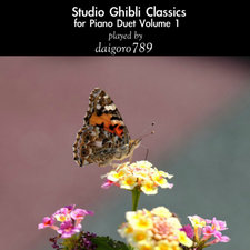 Studio Ghibli Classics for Piano Duet Volume 1. Передняя обложка. Нажмите, чтобы увеличить.