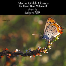 Studio Ghibli Classics for Piano Duet Volume 3. Передняя обложка. Нажмите, чтобы увеличить.